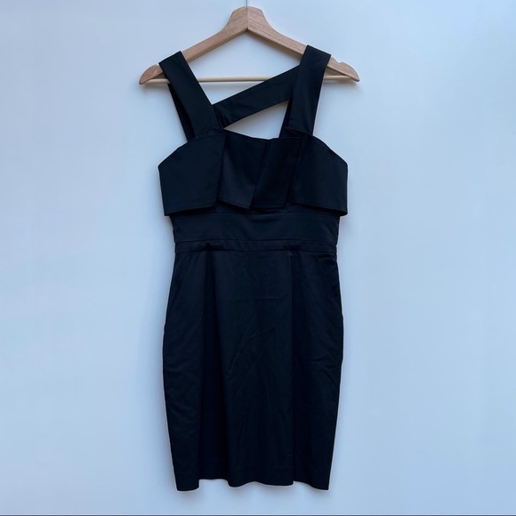 Laila Azhar Black Cocktail Party Dress Size 2 - Picture 2 of 11